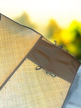 Brand New Hand Woven Natural Seagrass Picnic / Beach Mat